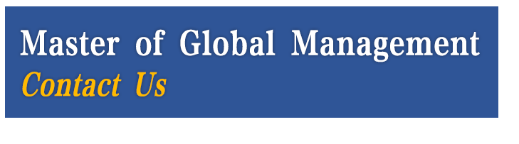 Thank you for your interest in Master of Global Management, Tongji University!