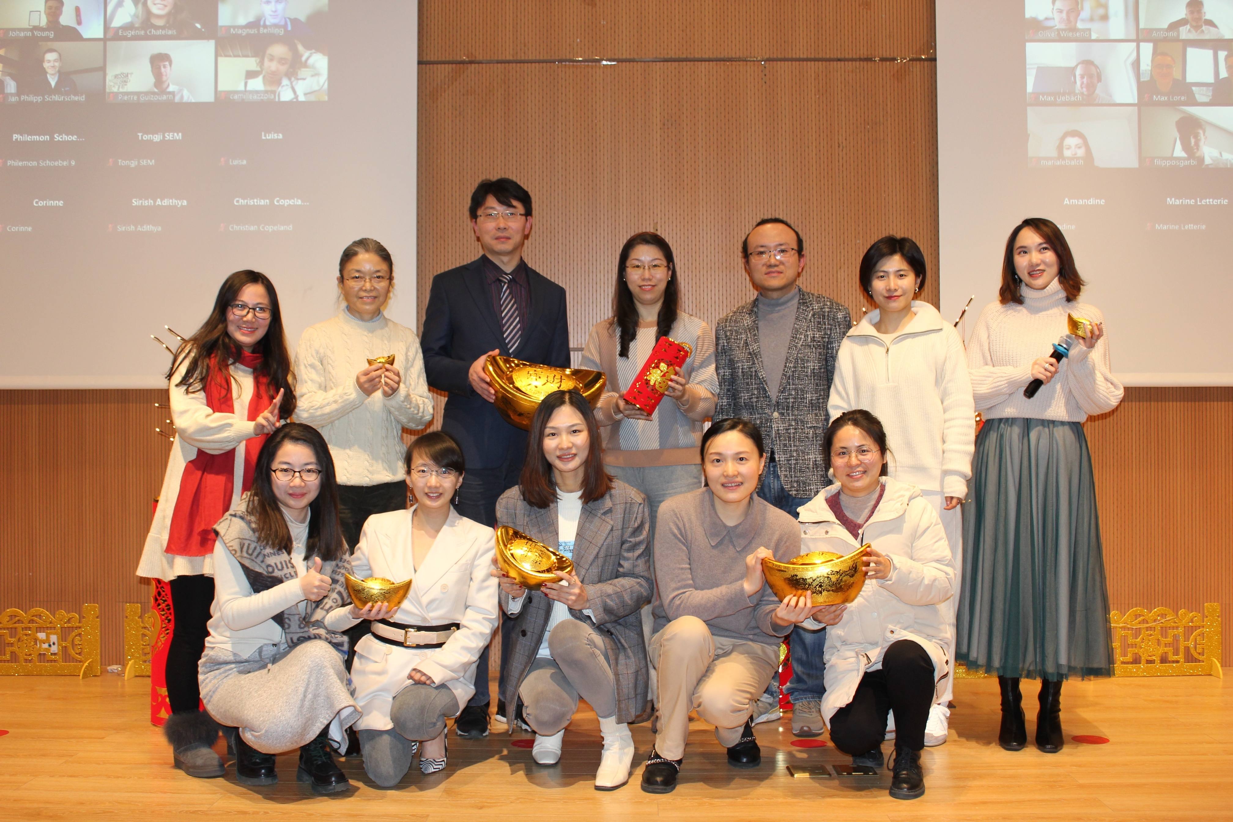 2022 Spring Semester Online Welcome Ceremony Successfully Held for New Int’l Students of SEM