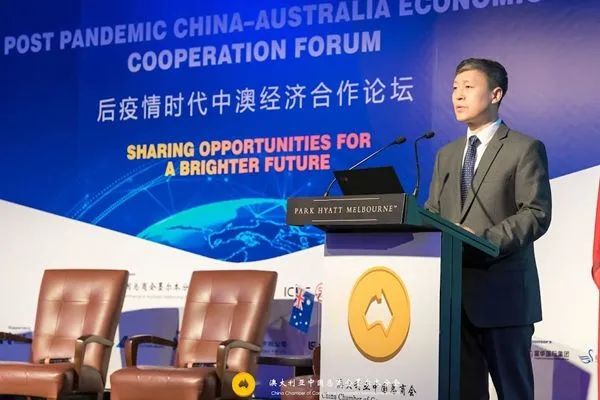 Professor LIU Xinghua Attended the Post Pandemic China-Australia Economic Cooperation Forum