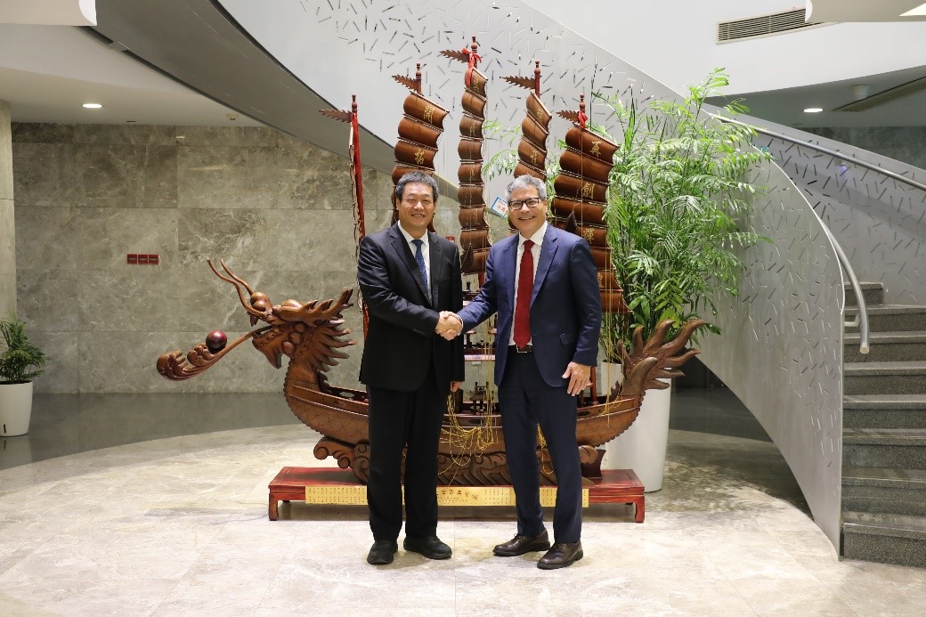 Dr. Dan LeClair, CEO of Global Business Schools Network, Visited SEM