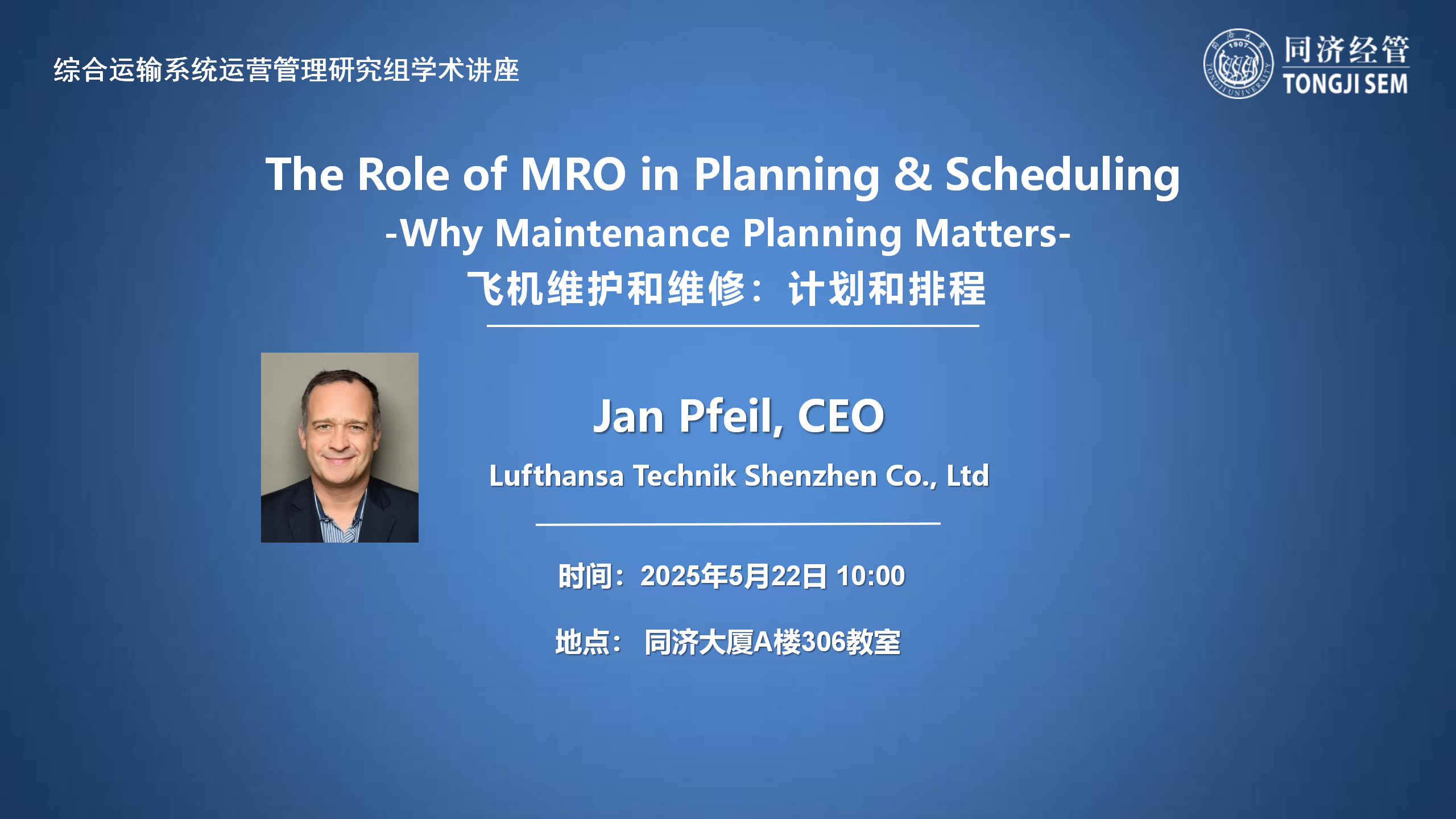 The Role of MRO in Planning & Scheduling  -Why Maintenance Planning Matters-