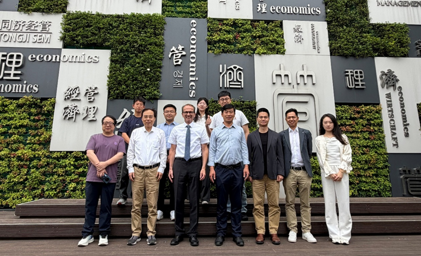 ETH Zürich’s Professor WAGNER Visits Tongji SEM, Paving Way for Substantial Cooperation