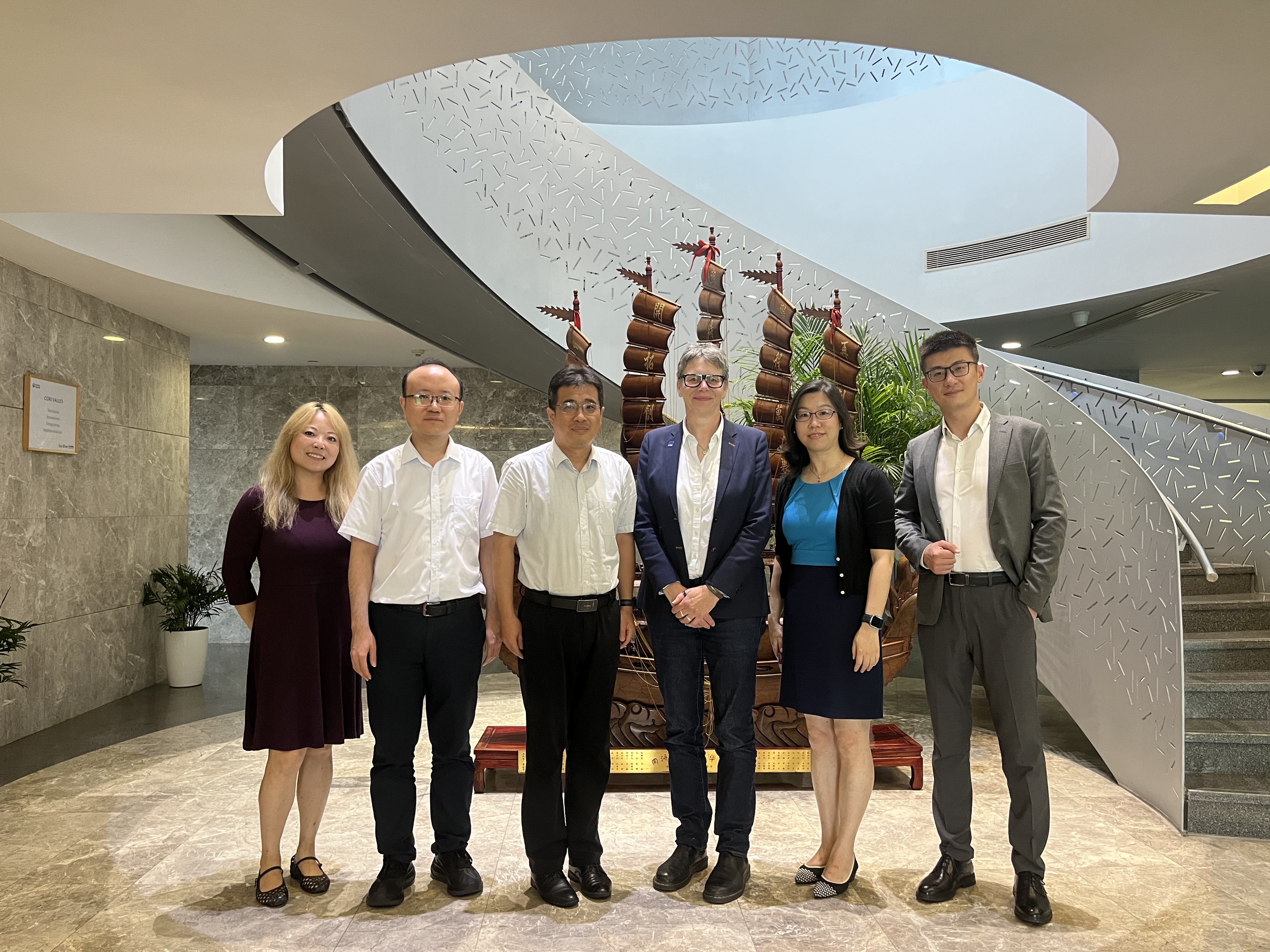 Delegation of Warwick Business School Visits SEM